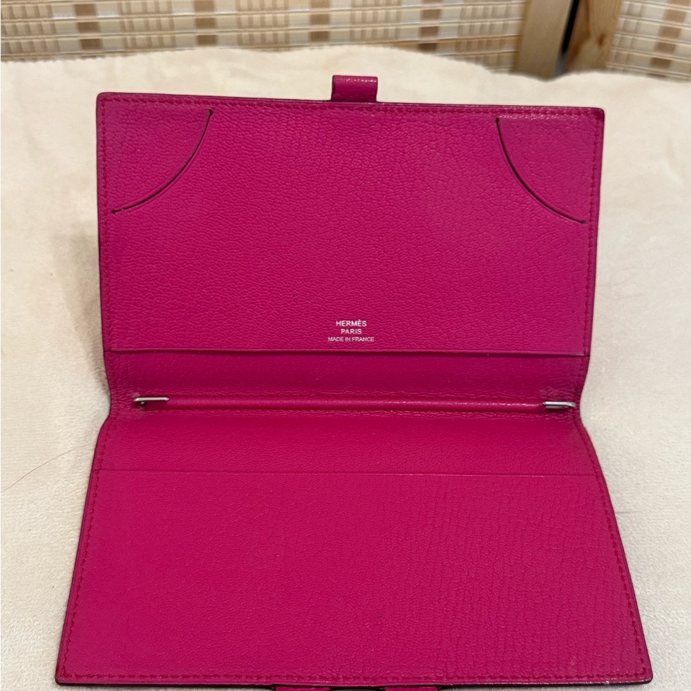 Hermès PM Agenda Cover – Raspberry Pink